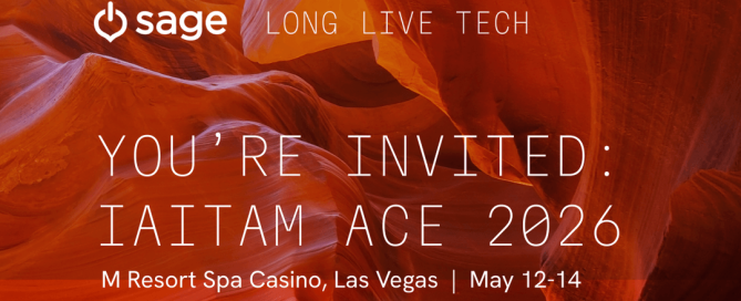 IAITAM ACE 2026 - See Sage Sustainable Electronics in Booth #6